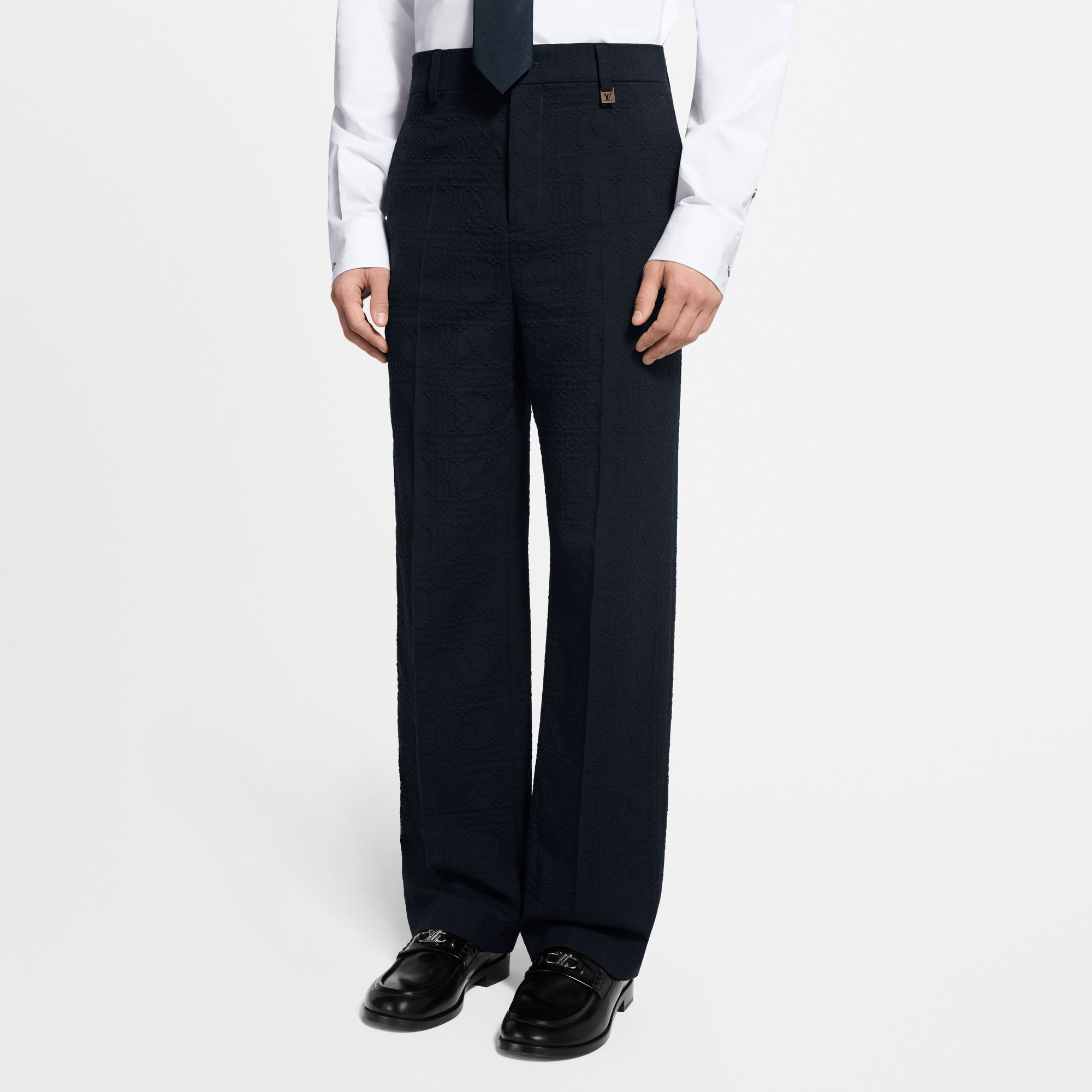 Textured Tailored Pants  in Men