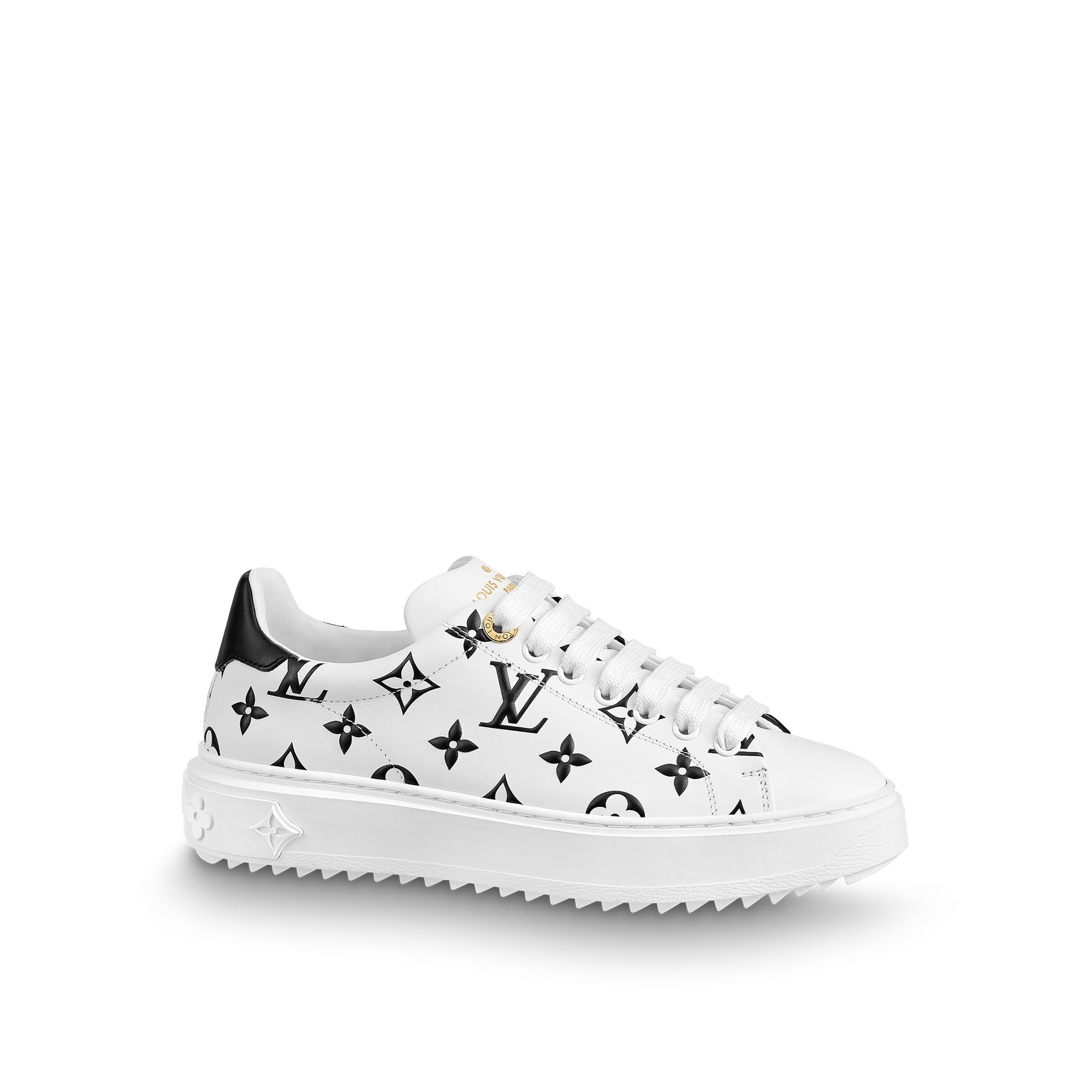 white lv sneakers