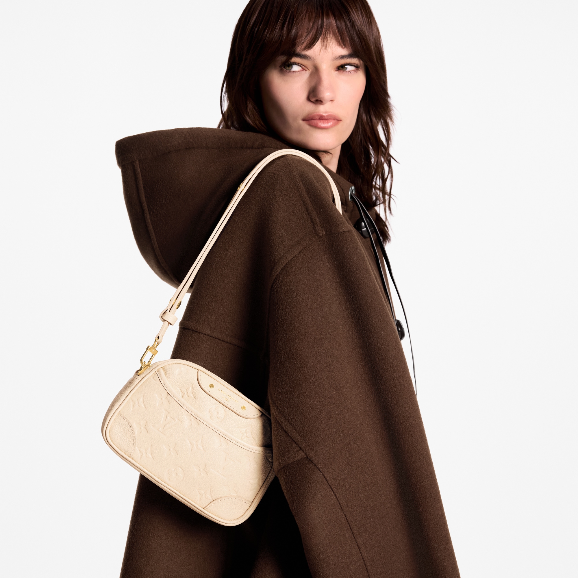 Tiny Camera Bag Monogram Empreinte Leather in Women