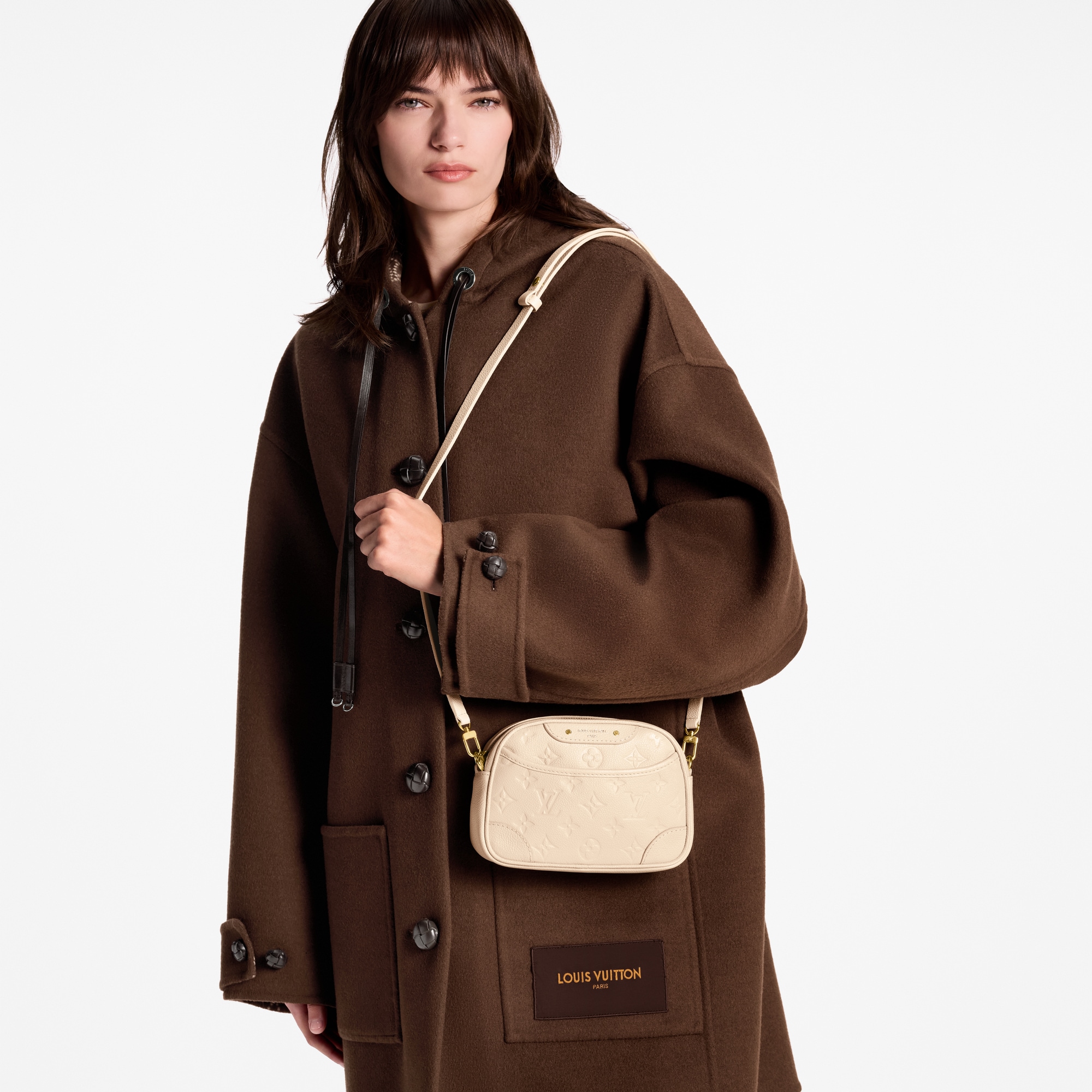 Tiny Camera Bag Monogram Empreinte Leather in Women