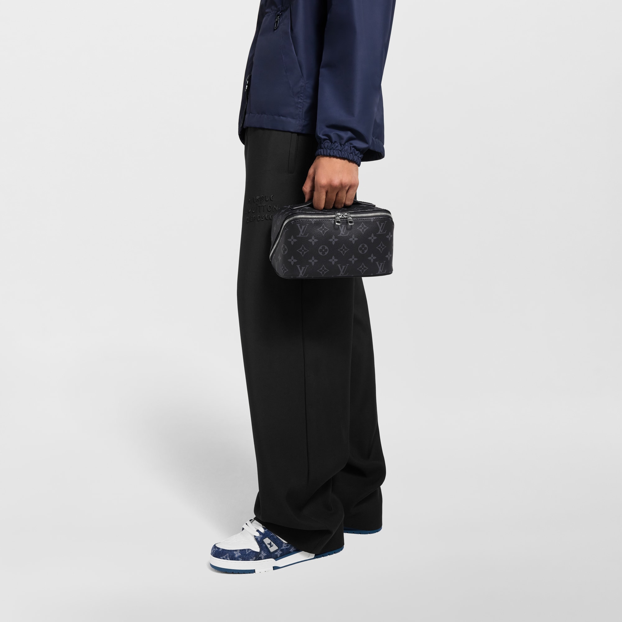 Toiletry Bag Monogram Eclipse Canvas in Men