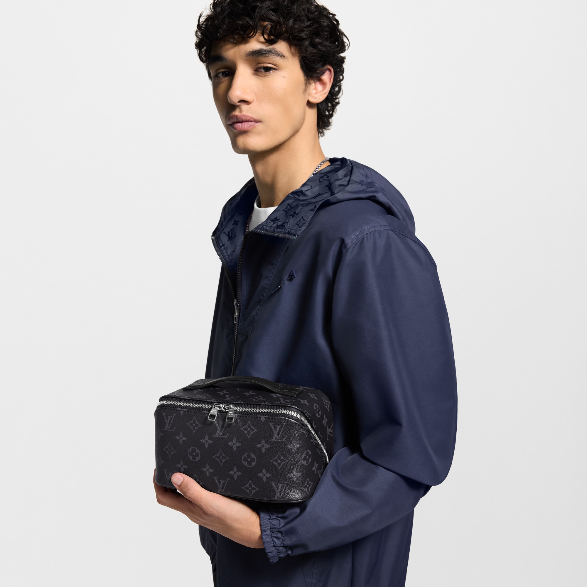 Toiletry Bag Monogram Eclipse Canvas in Men