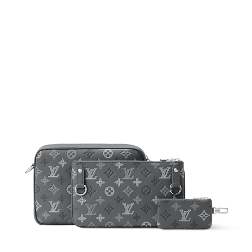 Trio Messenger Monogram Shadow in Men's Bags All Bags collections by Louis Vuitton (Product zoom)