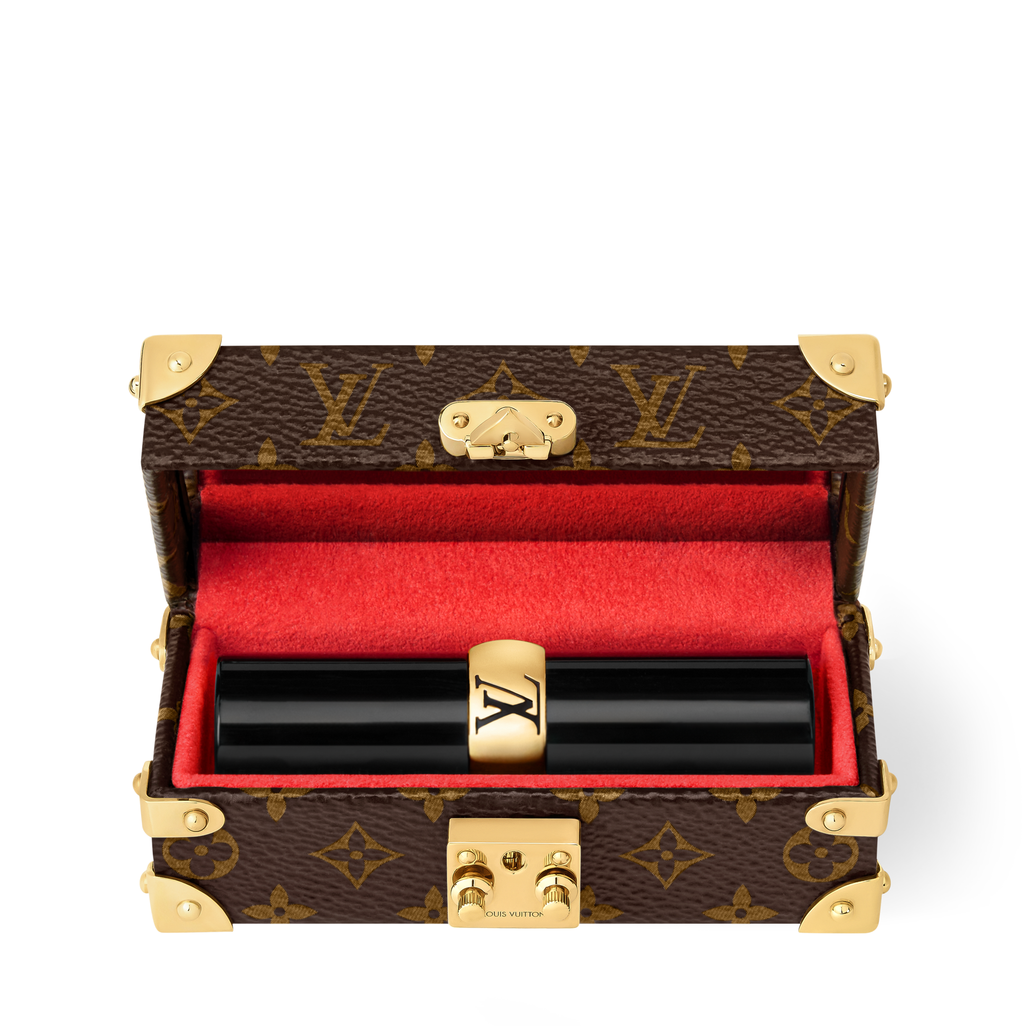 Trunk Lipstick Case Monogram Canvas in Perfumes and Beauty