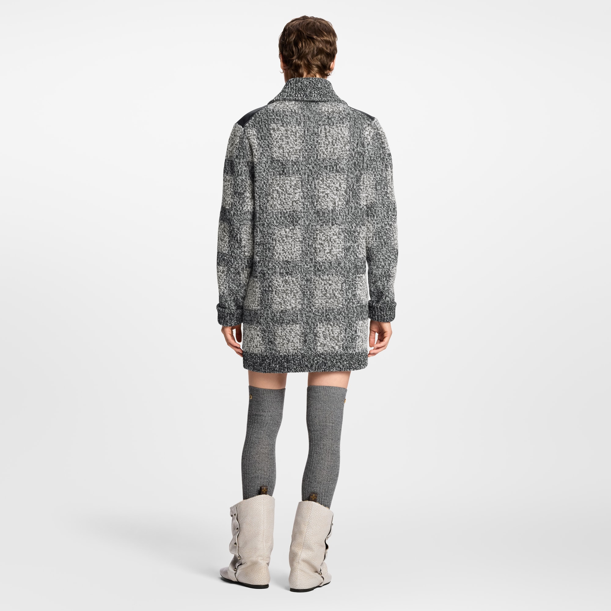 Tweed Knit Cardigan  in Women