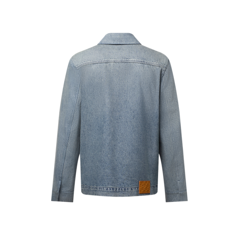 Upcycled Denim Canvas Jacket in Men's Ready-to-Wear Outerwear and Coats collections by Louis Vuitton (Product zoom)