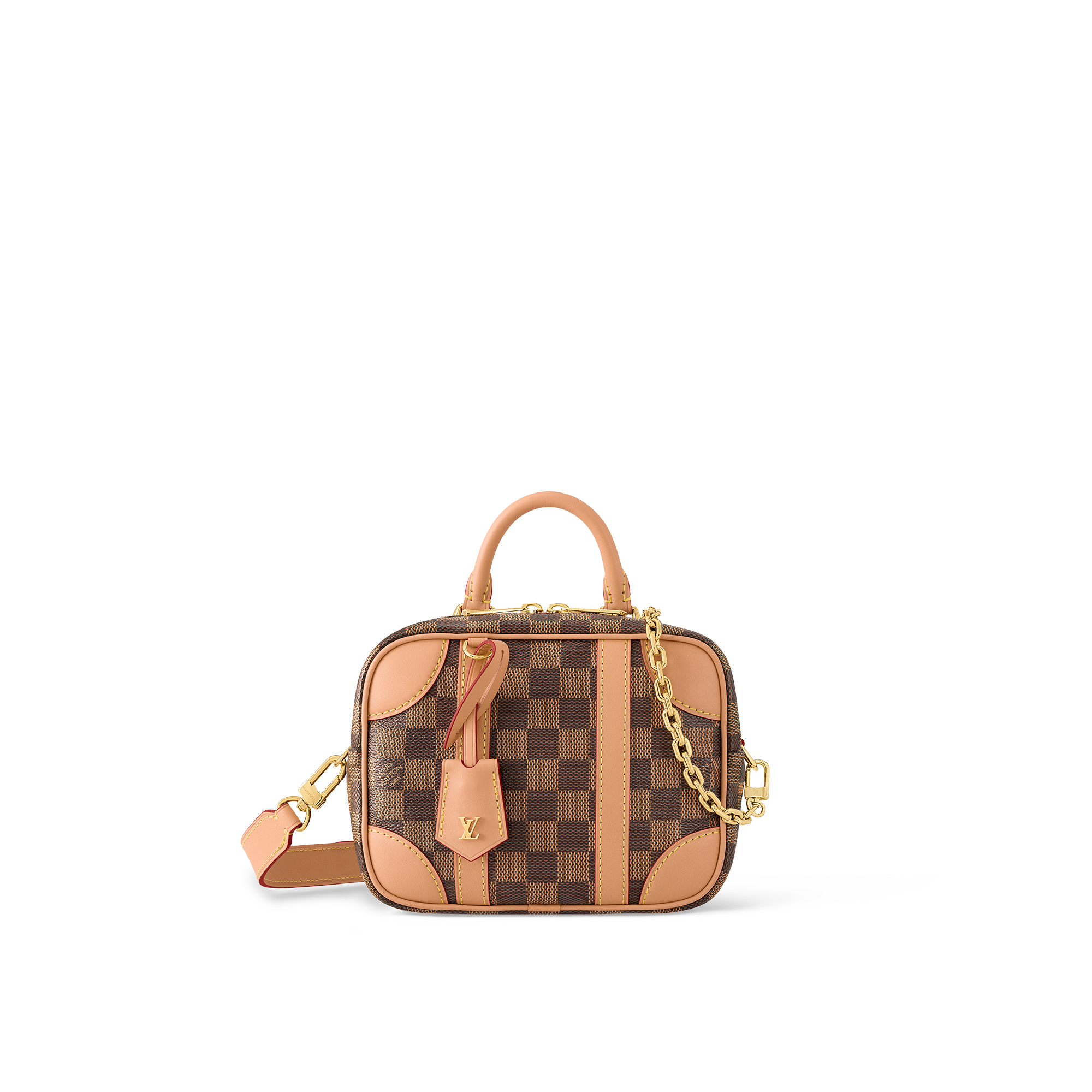 Valisette Souple BB Damier Ebène Canvas - Handbags | LOUIS VUITTON