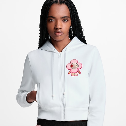 Vivienne Patch Hoodie in Women's Ready-to-Wear Tops collections by Louis Vuitton (Product zoom)