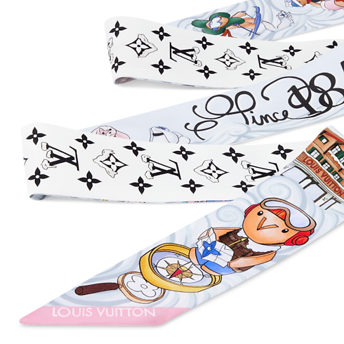 Vivienne Winter Holiday BB Bandeau . in Women's Accessories Silk Squares and Bandeaus collections by Louis Vuitton (Product zoom)