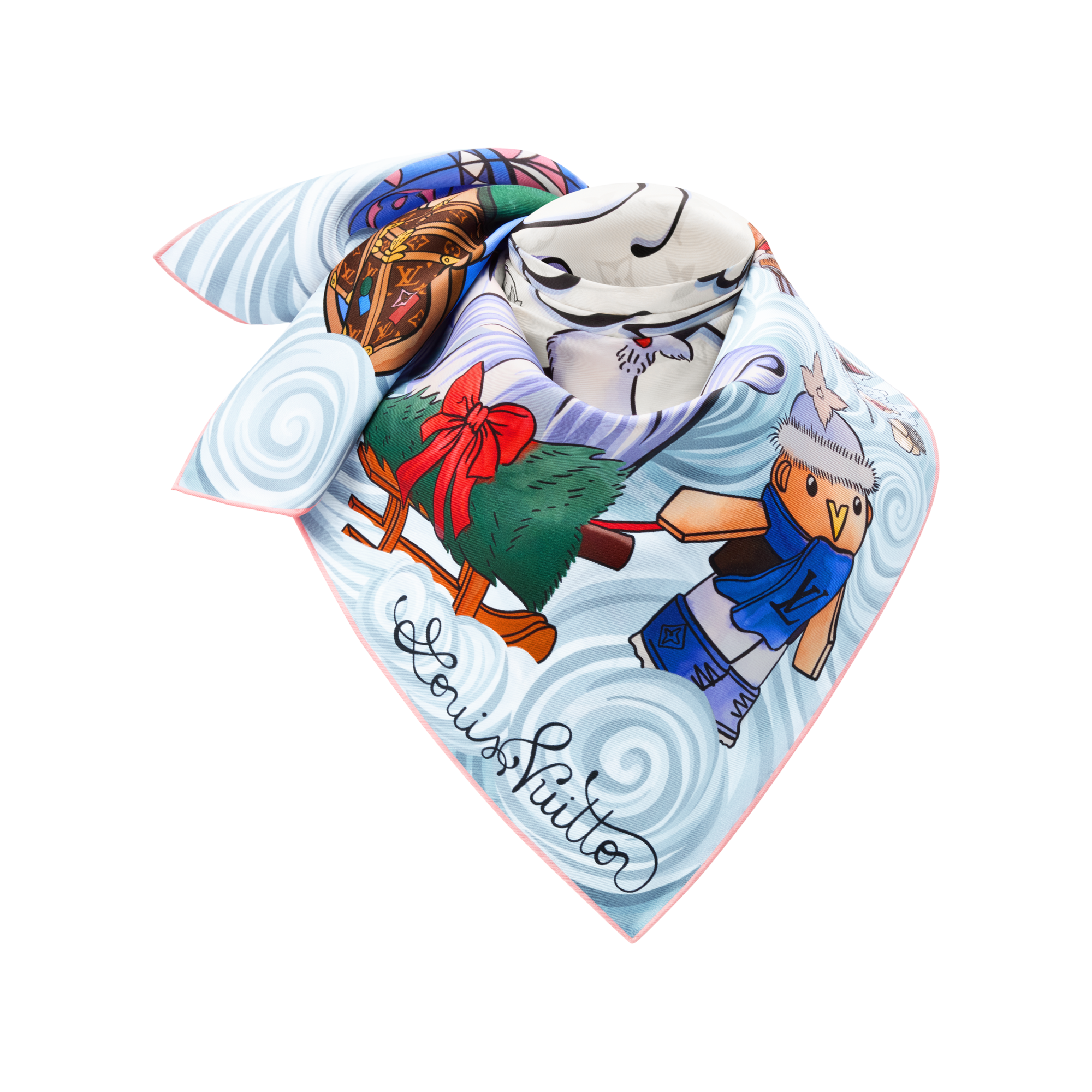 Vivienne Winter Holiday Square 70 . in Women