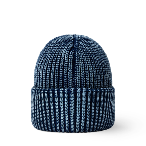 Washed Signature Beanie . in Men's Accessories Hats, Beanies and Gloves collections by Louis Vuitton (Product zoom)