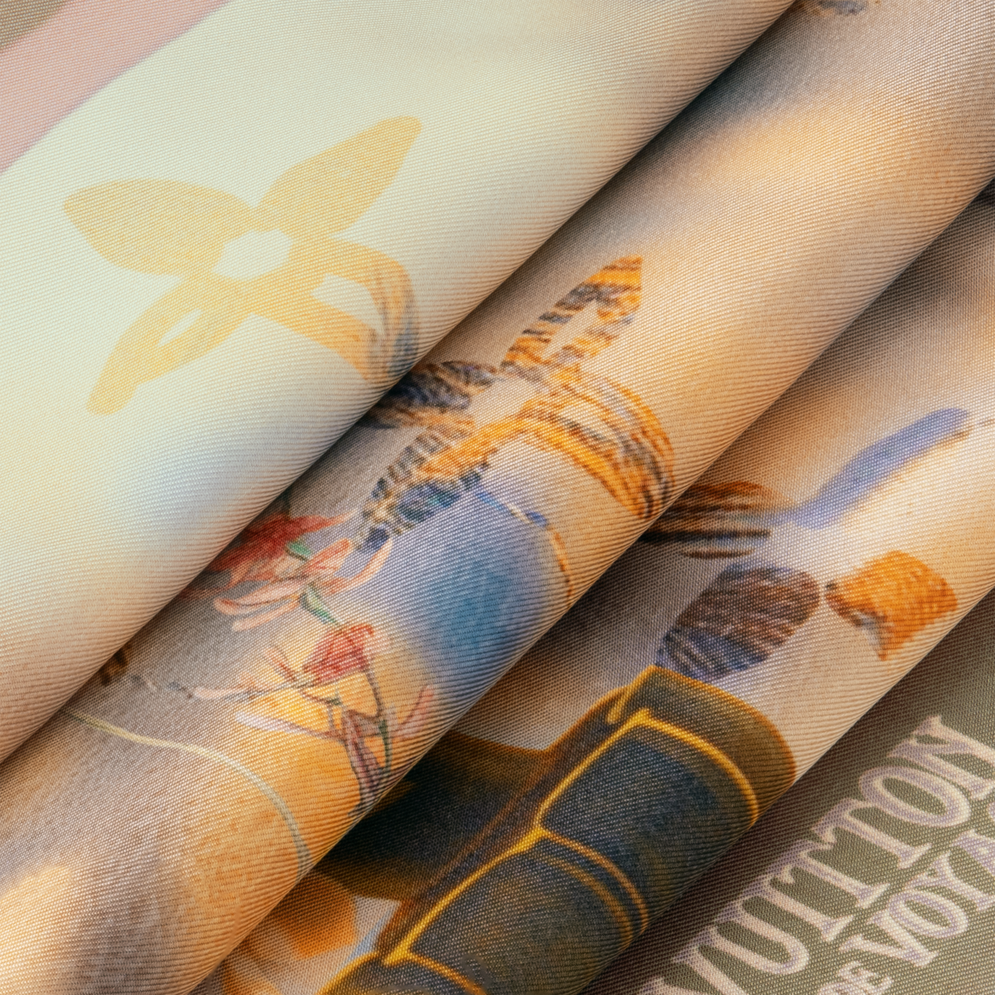 Window View Silk Square . in Men