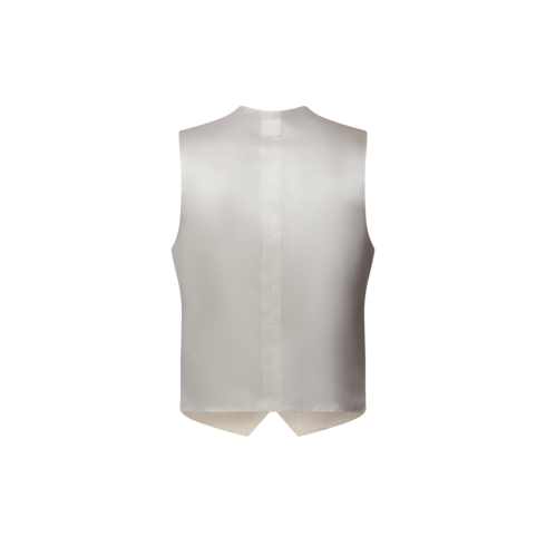 Wool-Silk Blend Evening Waistcoat in Men's Ready-to-Wear Blazers and Jackets collections by Louis Vuitton (Product zoom)