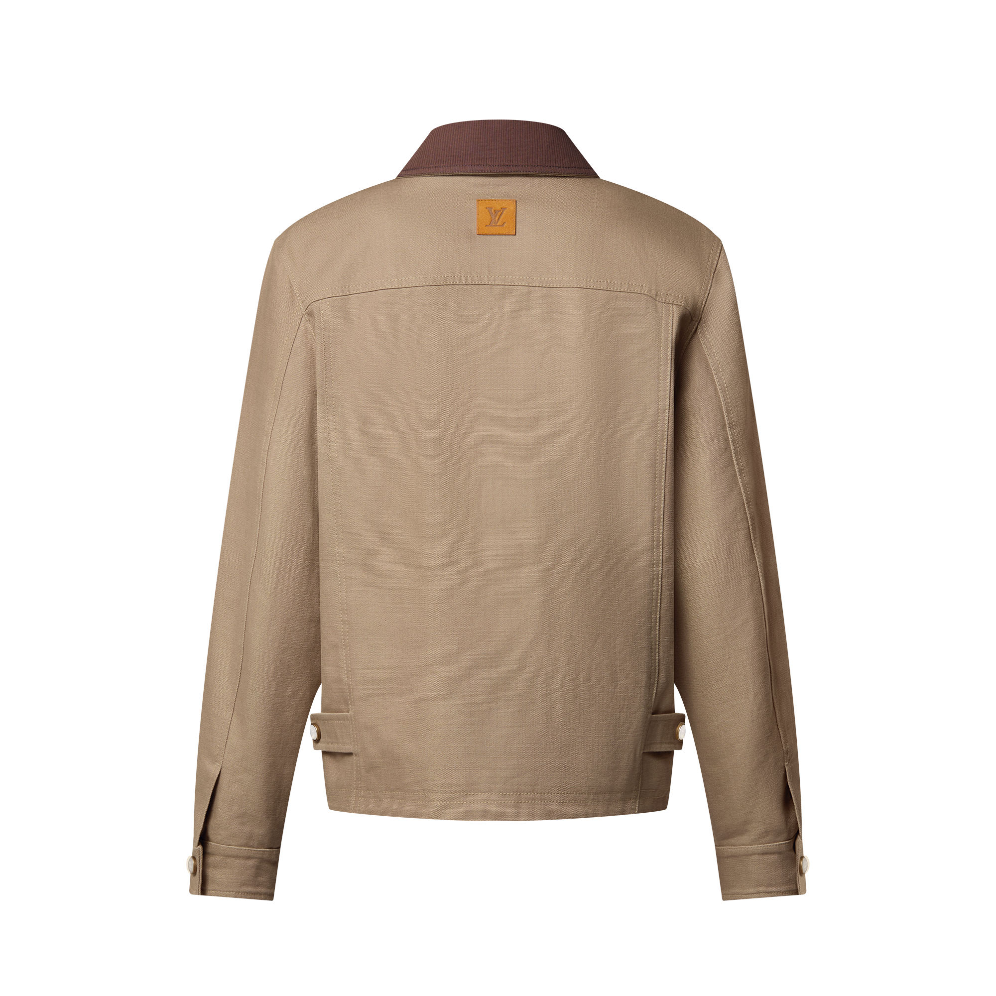 Workwear Cotton Canvas Blouson  in Men