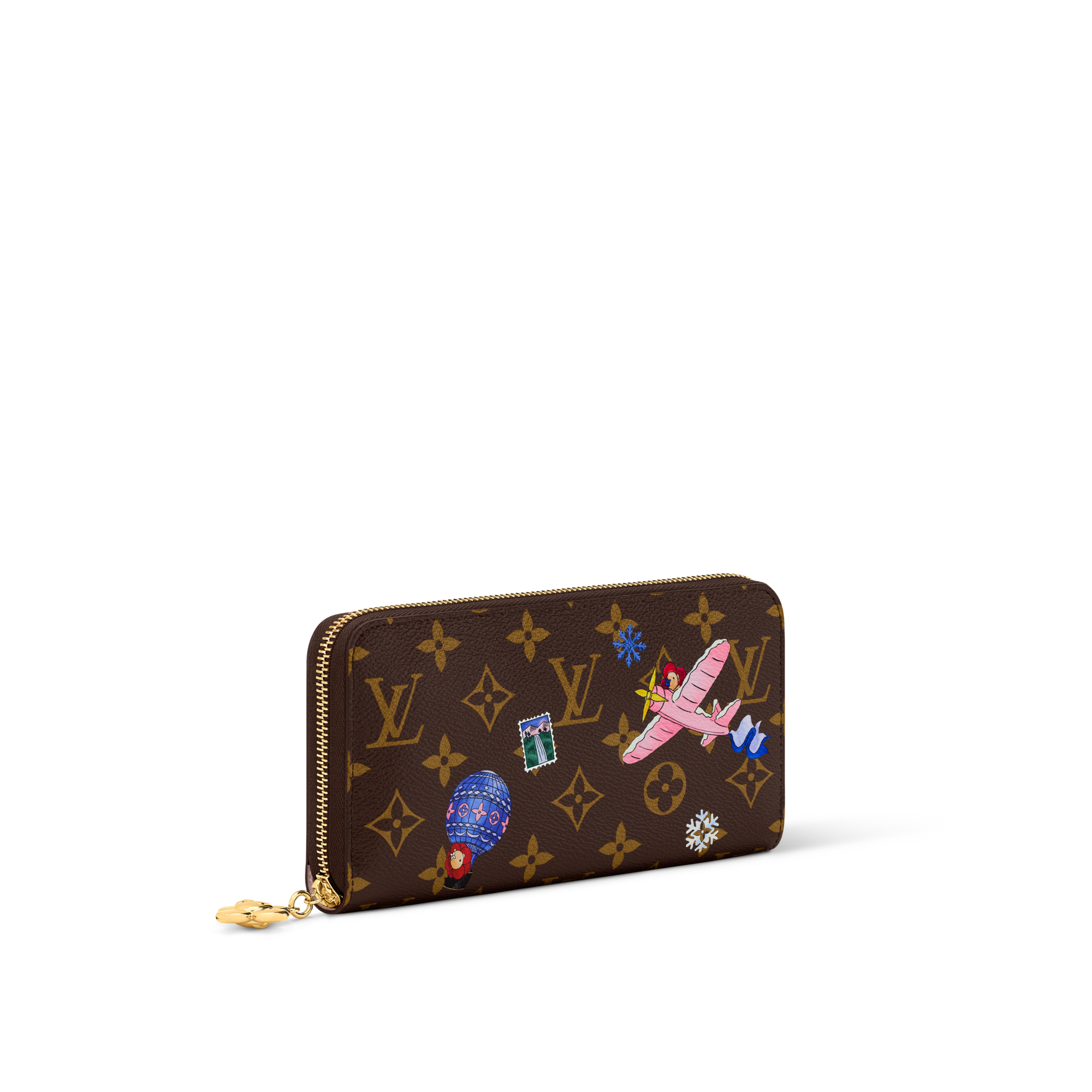 Zippy Wallet Monogram Canvas in Women