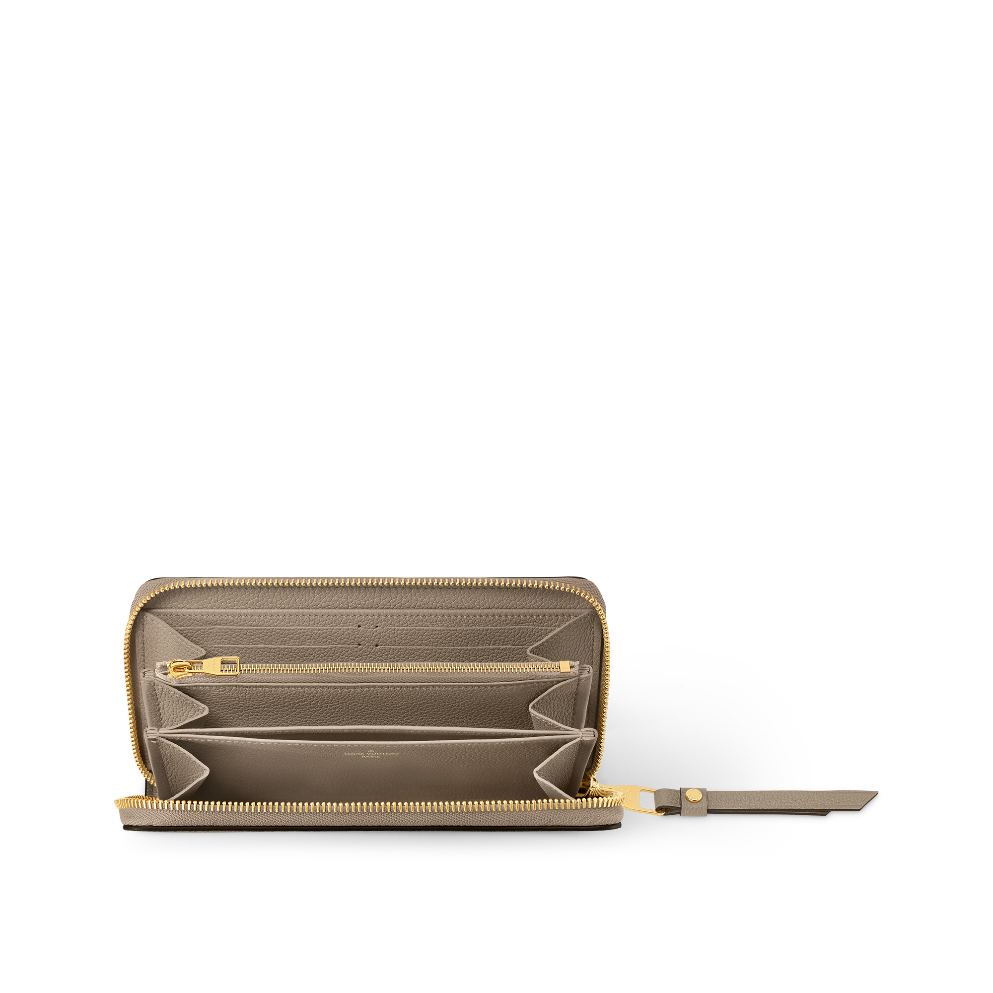 Zippy Wallet Bicolour Monogram Empreinte Leather in Women