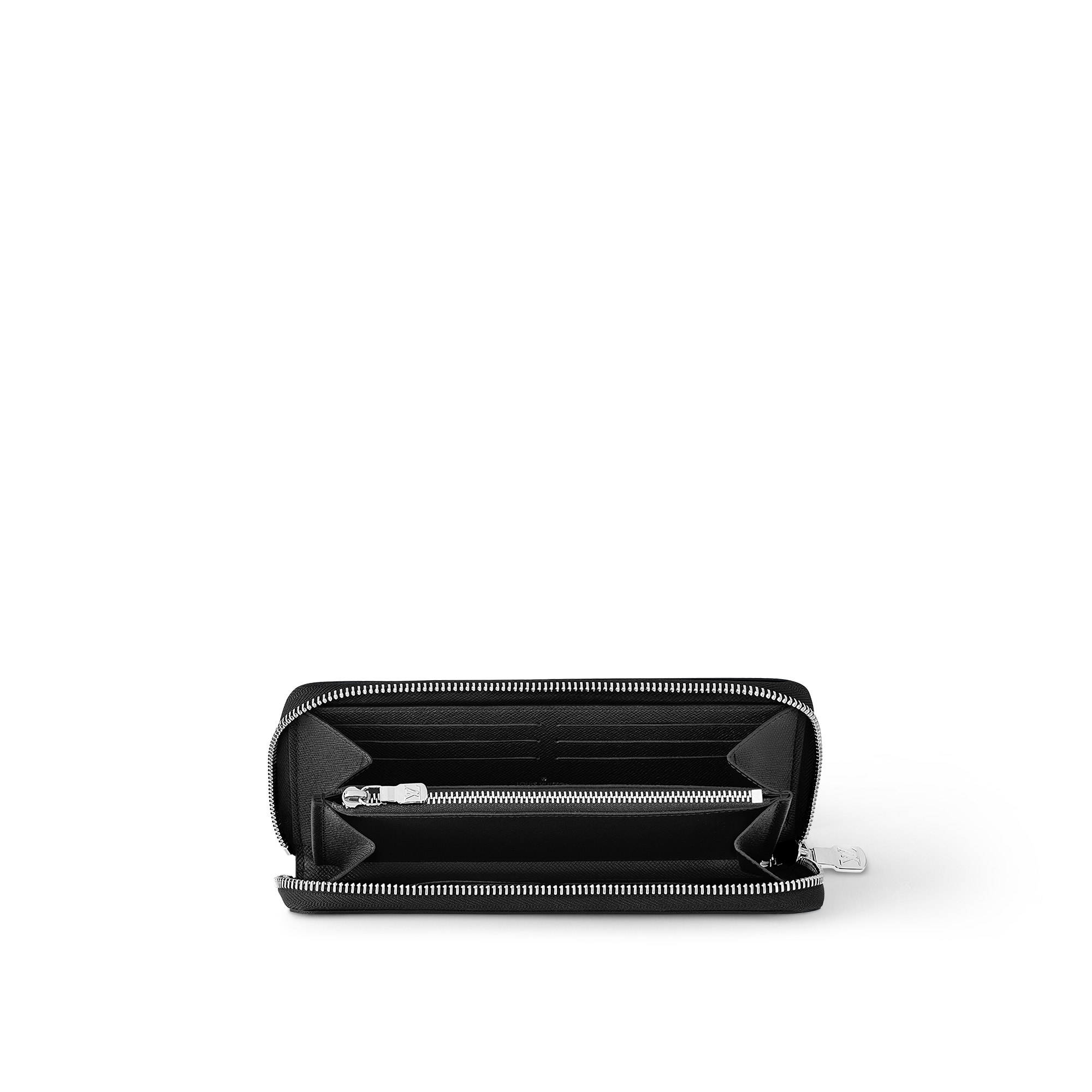 Zippy Wallet Horizontal Damier Graphite Canvas in Super Lucky Day