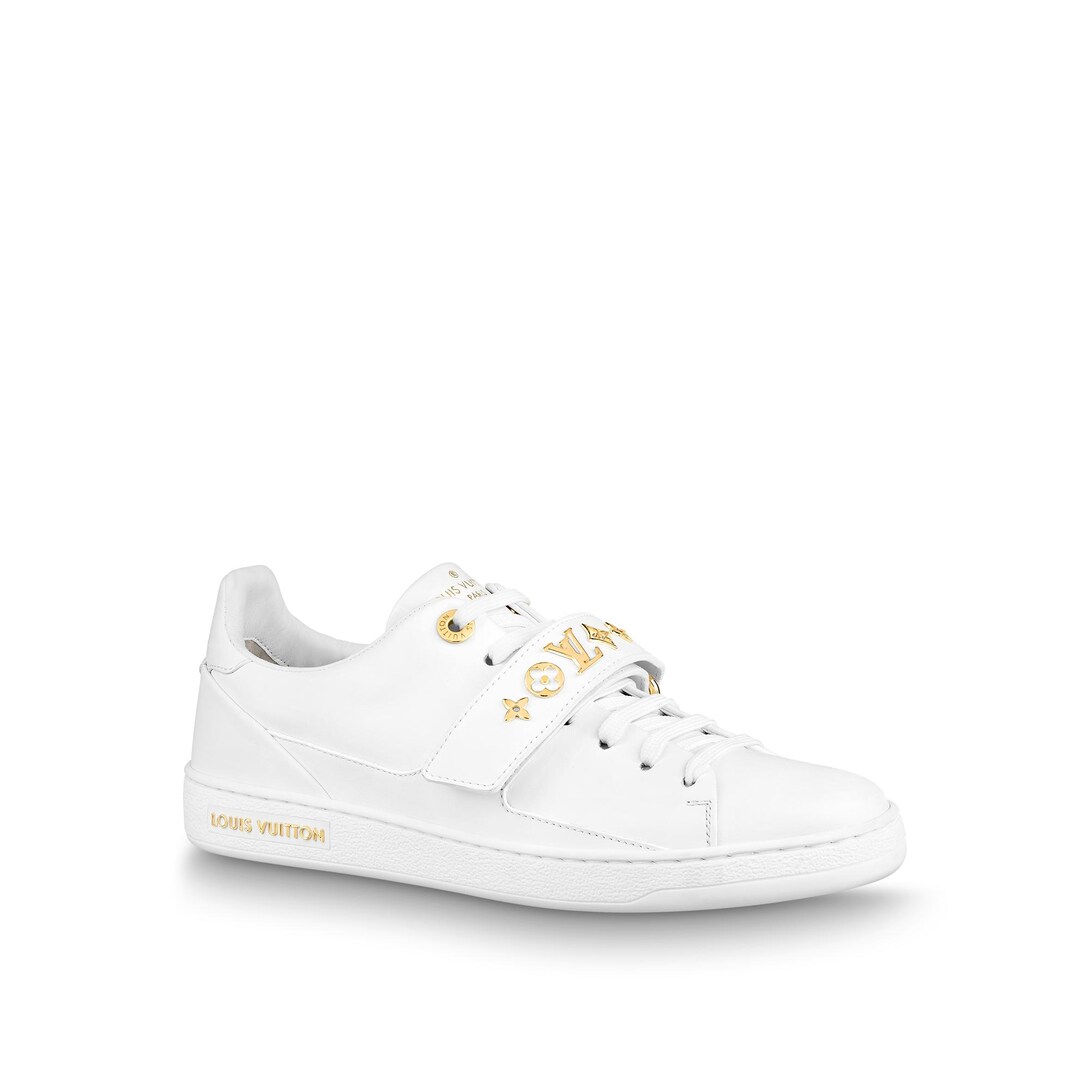lv frontrow sneaker white