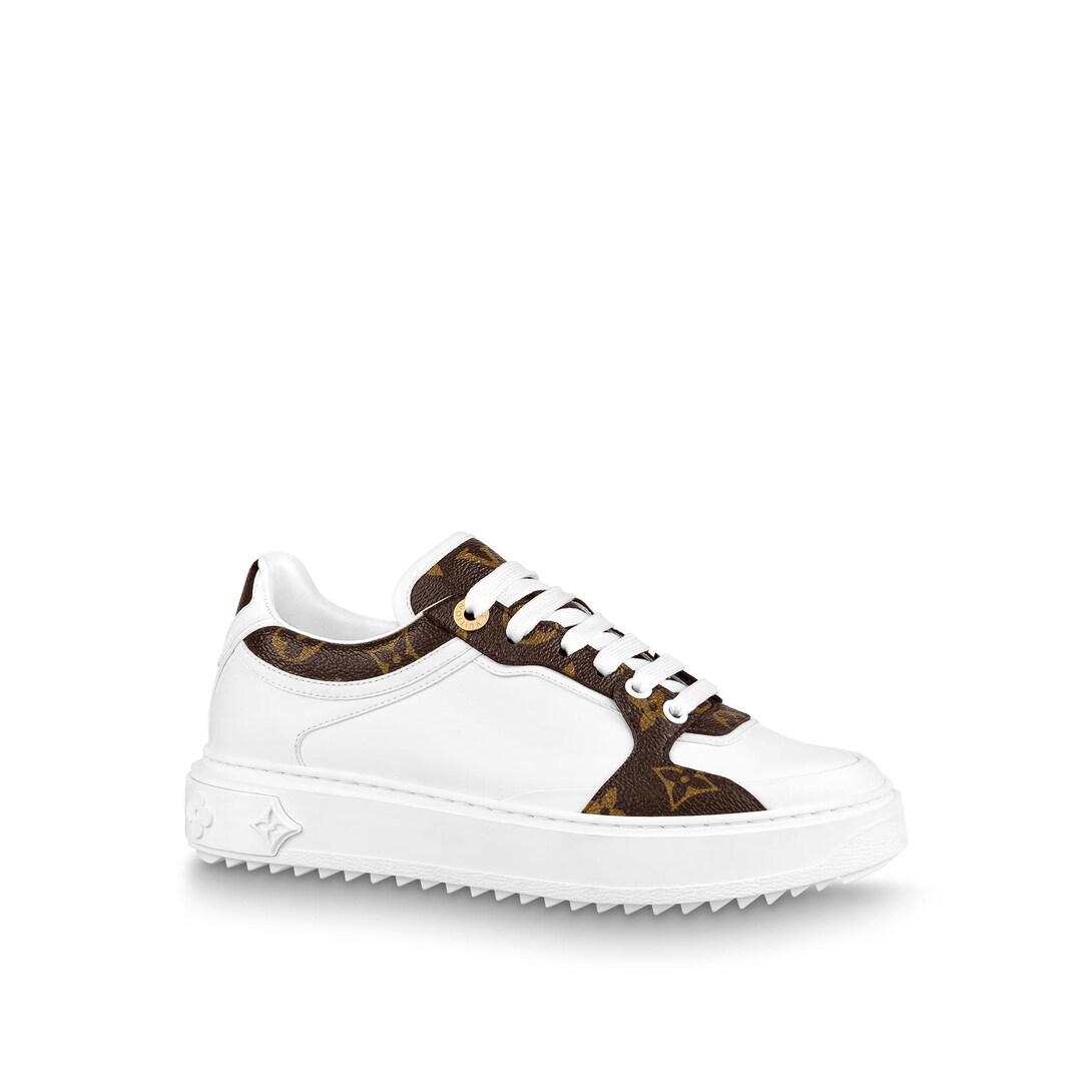 white louis vuitton sneakers with strap