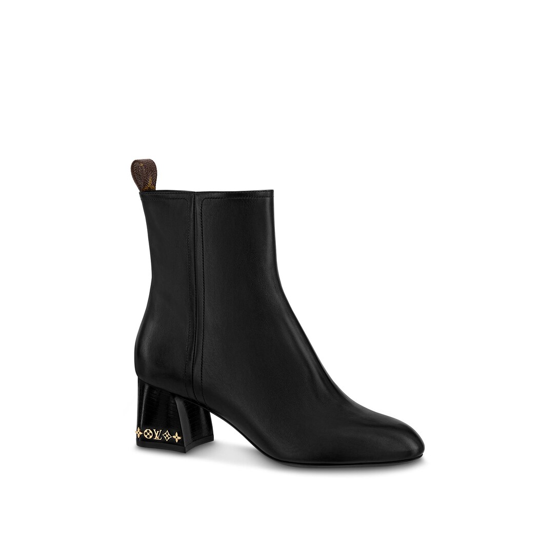 louis vuitton black boot