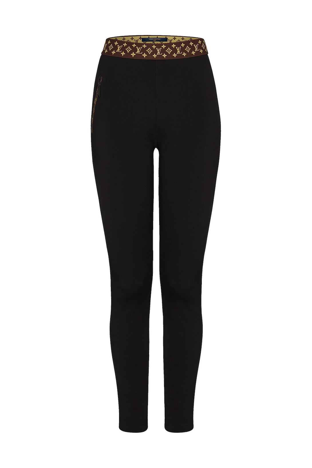 Leggings With Monogram Elastic Belt 