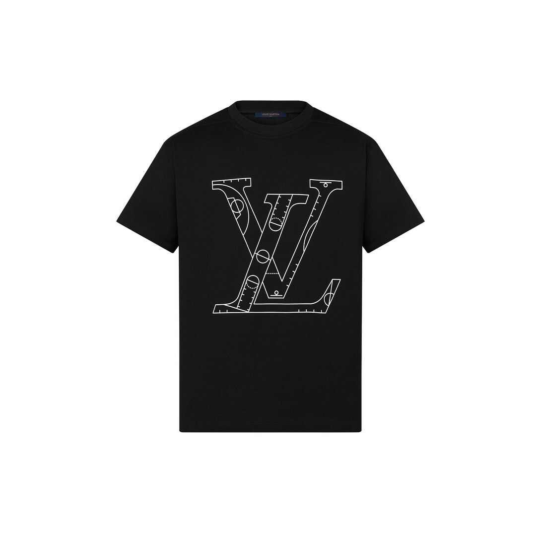 LVxNBA Front-and-Back Print T-Shirt 