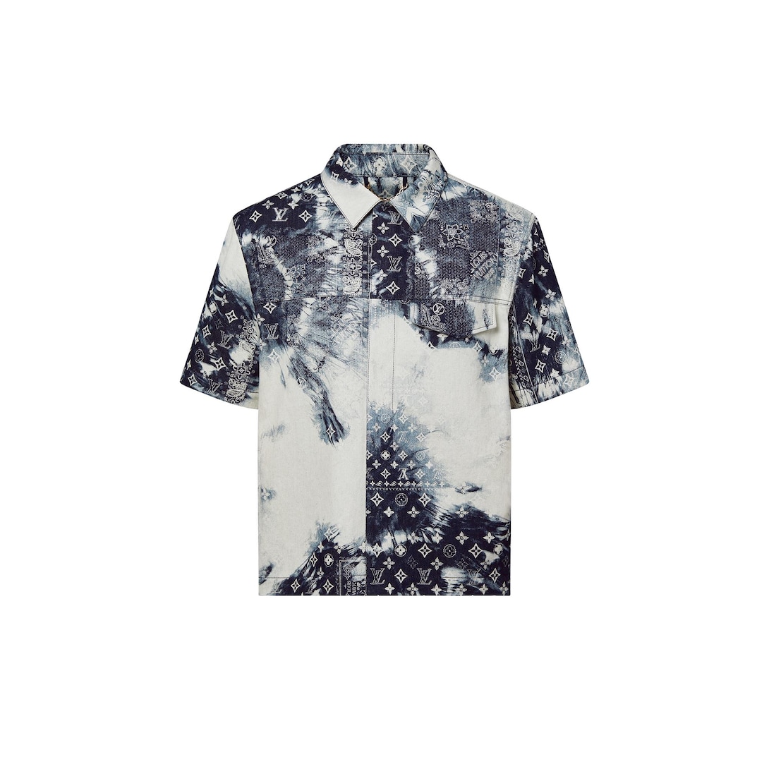 Monogram Bandana Short-Sleeved Denim 