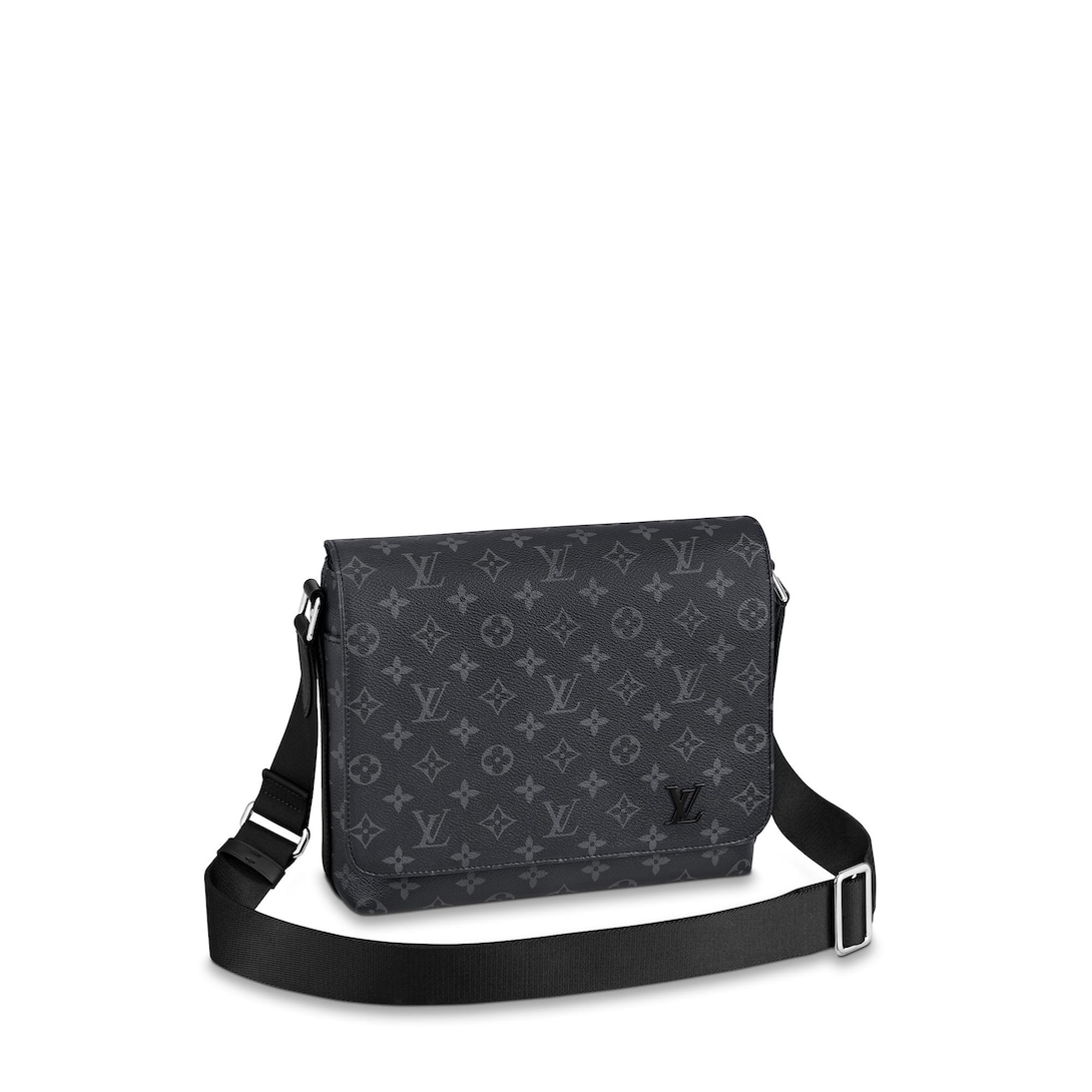 grey lv bag