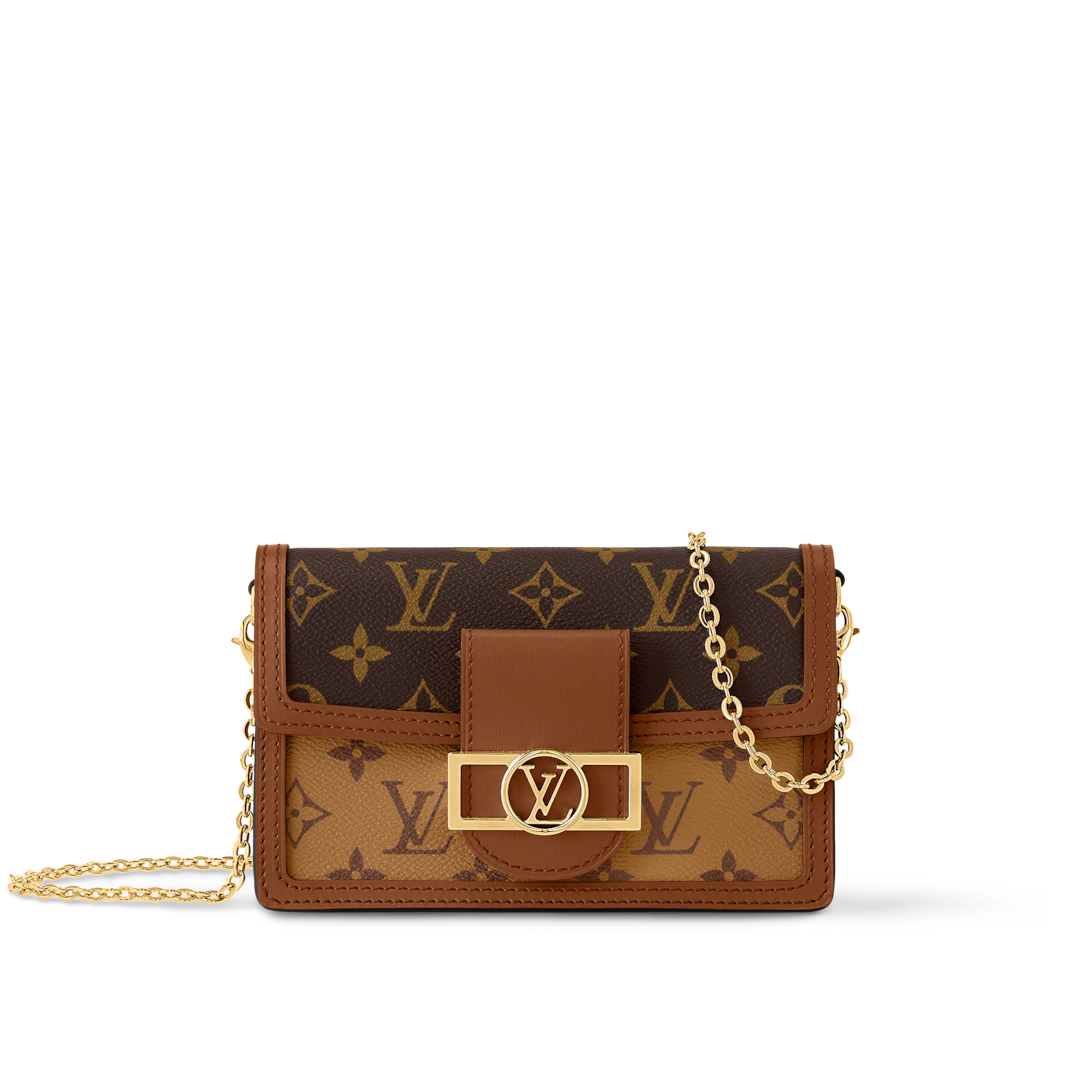 louis vuitton handbolsa with gold chain