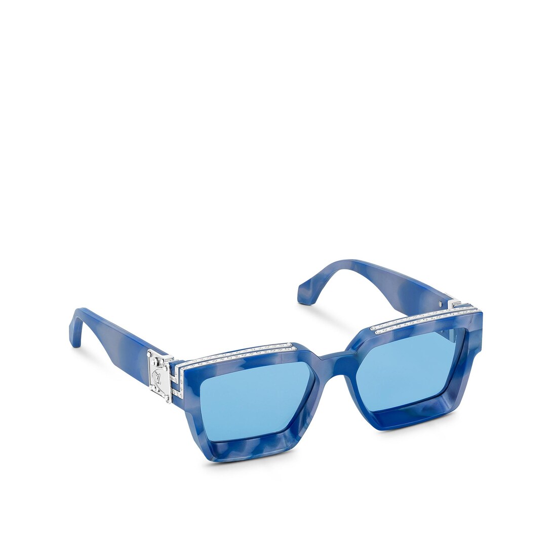 louis vuitton blue sunglasses